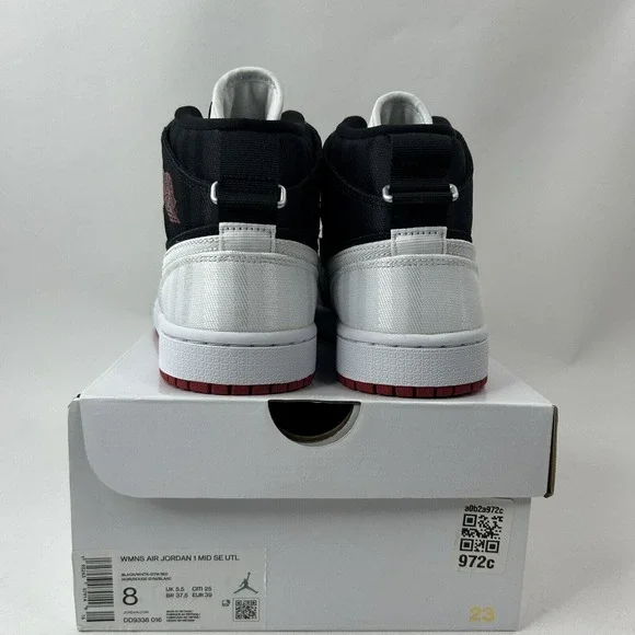 Nike Shoes Air Jordan 1 Mid SE WMNS “Utility/Black Gym Red” 2024